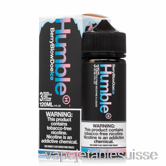 Vape Suisse Ice Berry Coup Doe - Humble Jus - 120ml 6mg